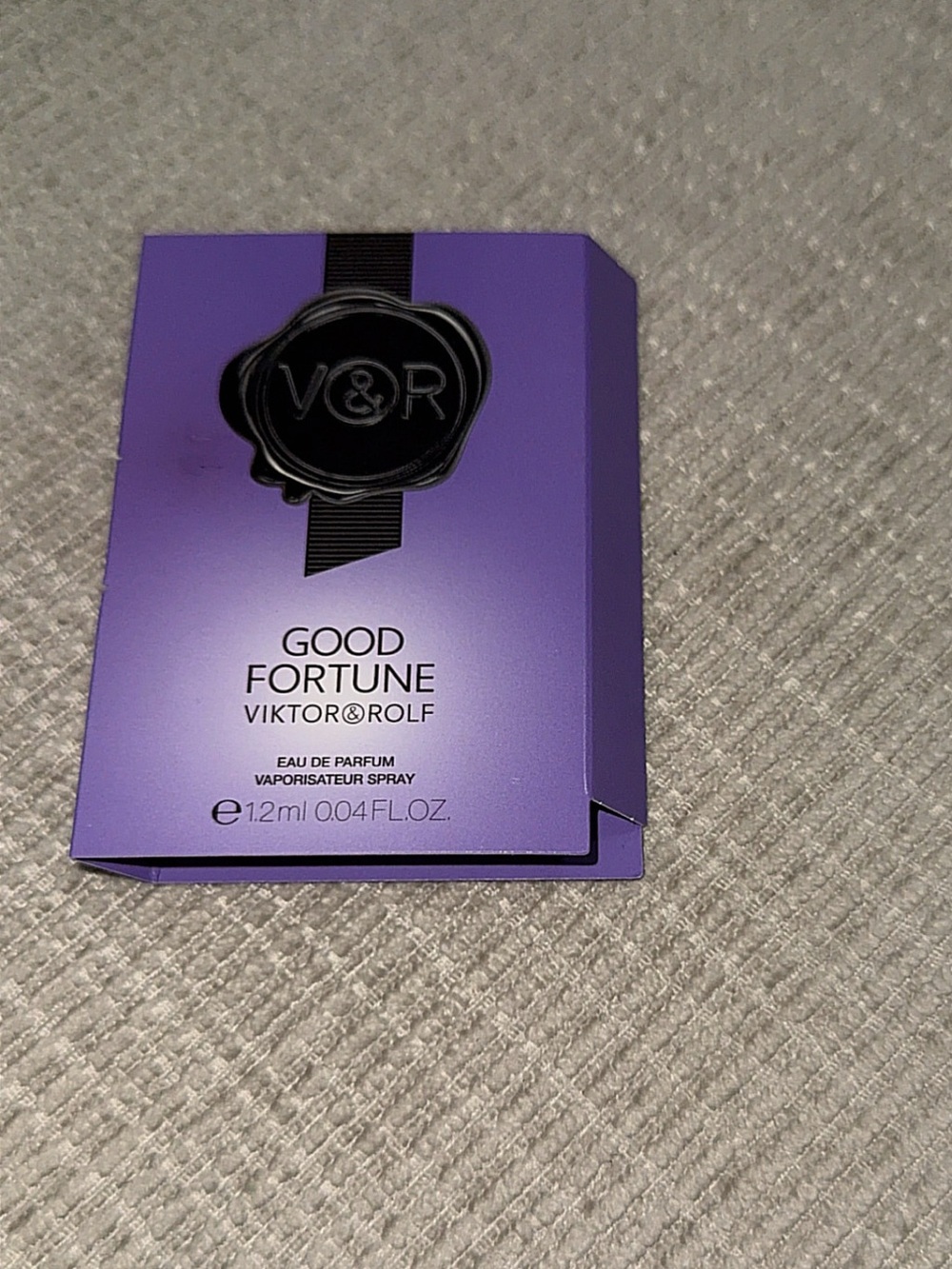 NEW Viktor & Rolf Good Fortune Perfume Sample Spray Unopened 1.2mL